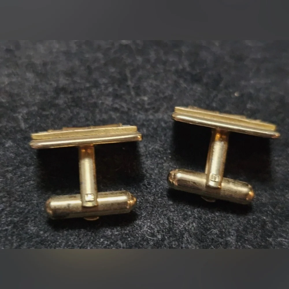 Vintage RX Pharmacist Apothecary Mortar Pestle Cufflinks